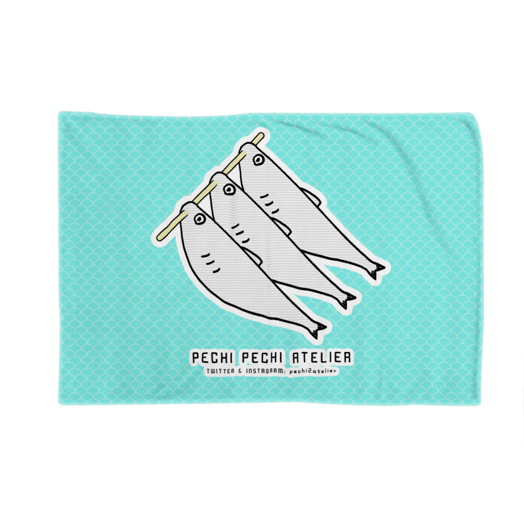 ぺちぺち工房 Pechi Pechi Atelierのししゃも すぺしゃるめすver. Blanket