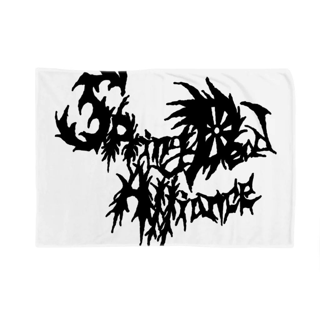 邂【サイマラショップ】逅 SUZURI店のSDA黒ロゴ Blanket