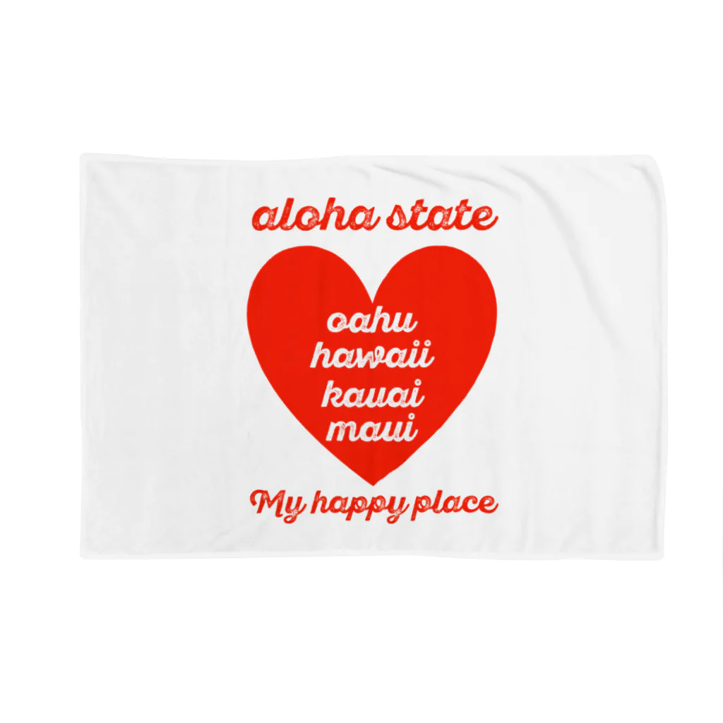 mahaloa968のaloha state (ハート) ブランケット