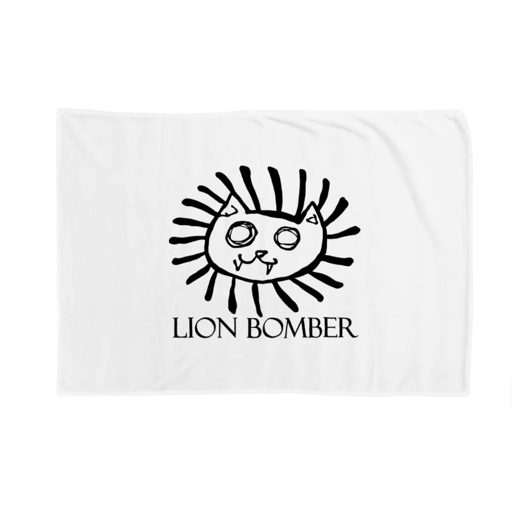 置物置きのLION BOMBER Blanket