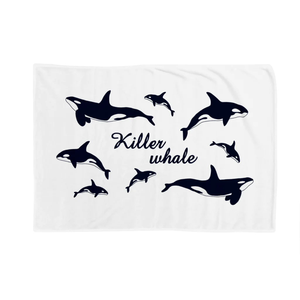 キッズモード某のKiller whale Blanket