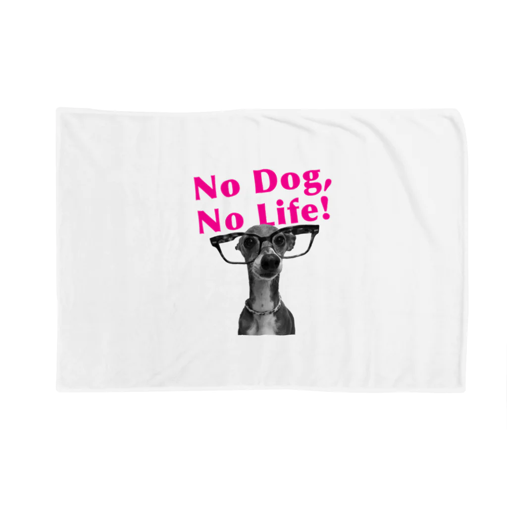 イロハのNo dog,No life! ピンク ブランケット