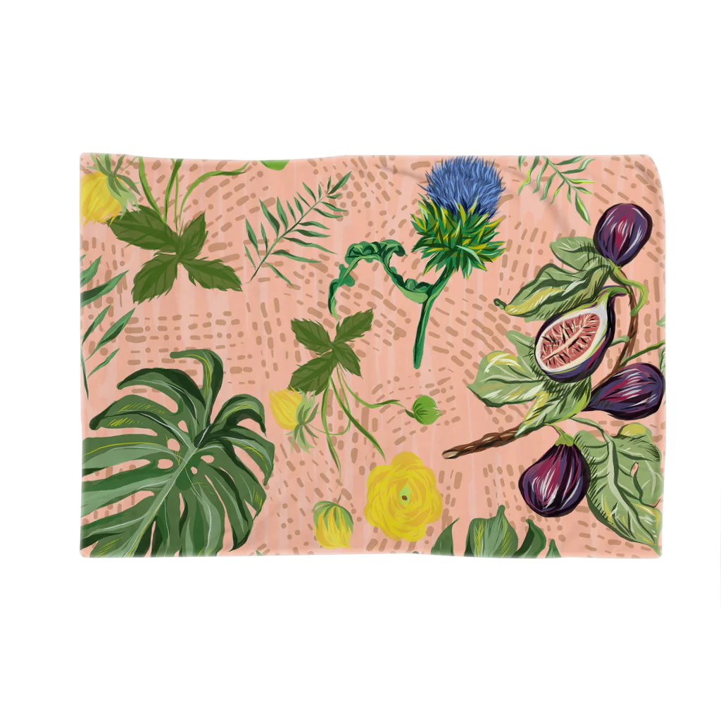 Tania NobukovskiのBOTANICAL PINK Blanket