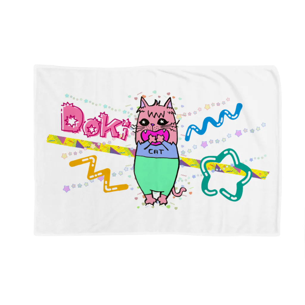 tottoのDokiっとキャット(ピンク)  ブランケット