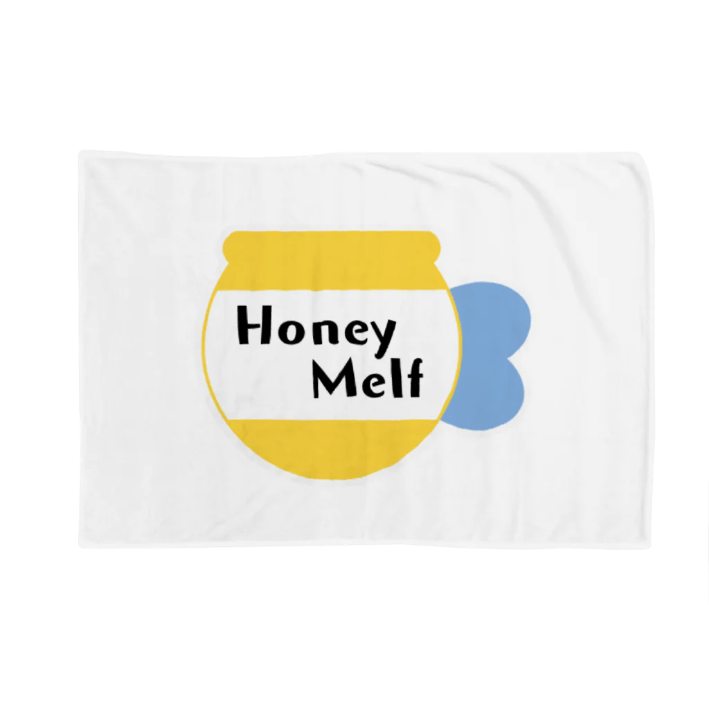 HoneyMelt のHoneyMelt LOGO ブランケット