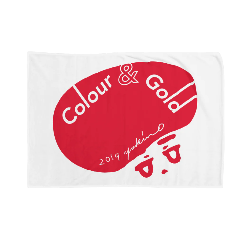 ショップHOURENSOUの●colour & Goldオリジナルグッズ ブランケット