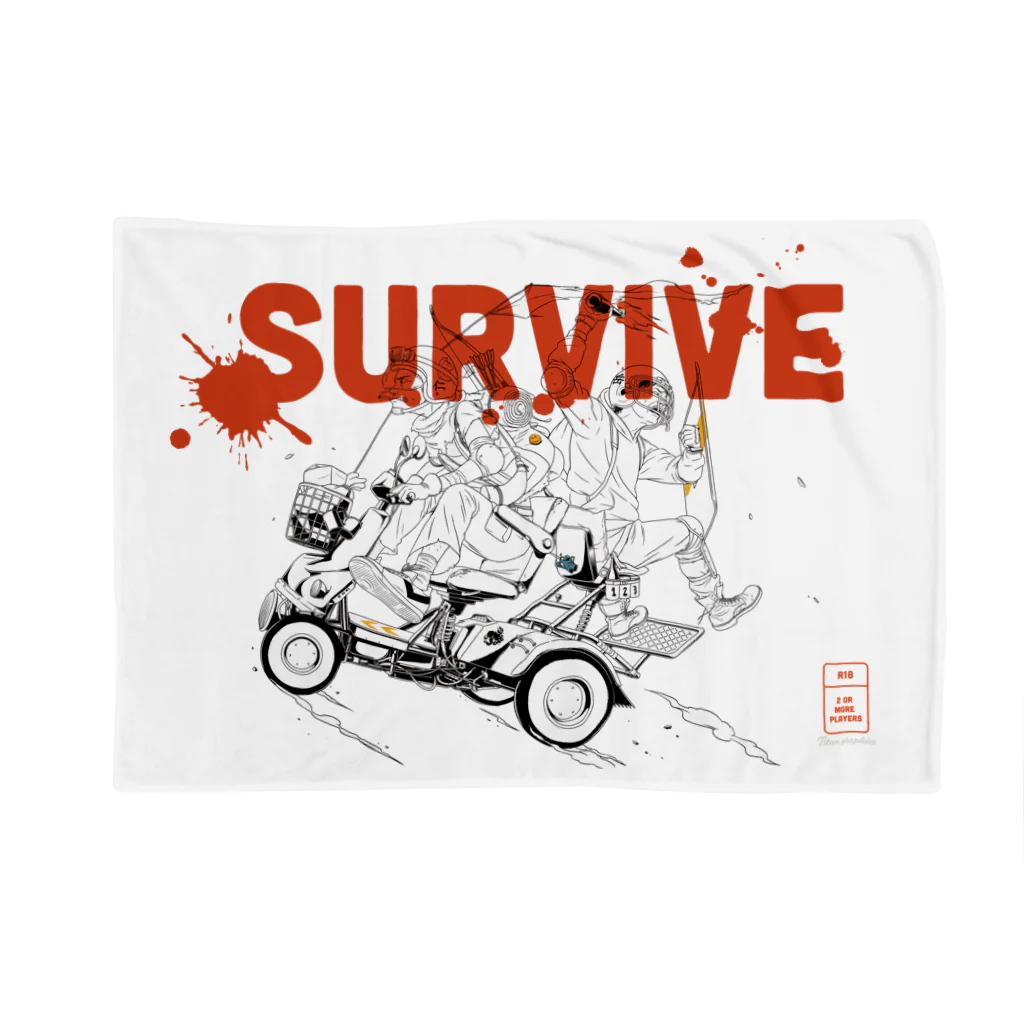 Titan graphicsのSURVIVE-Buddyパーカ ブランケット