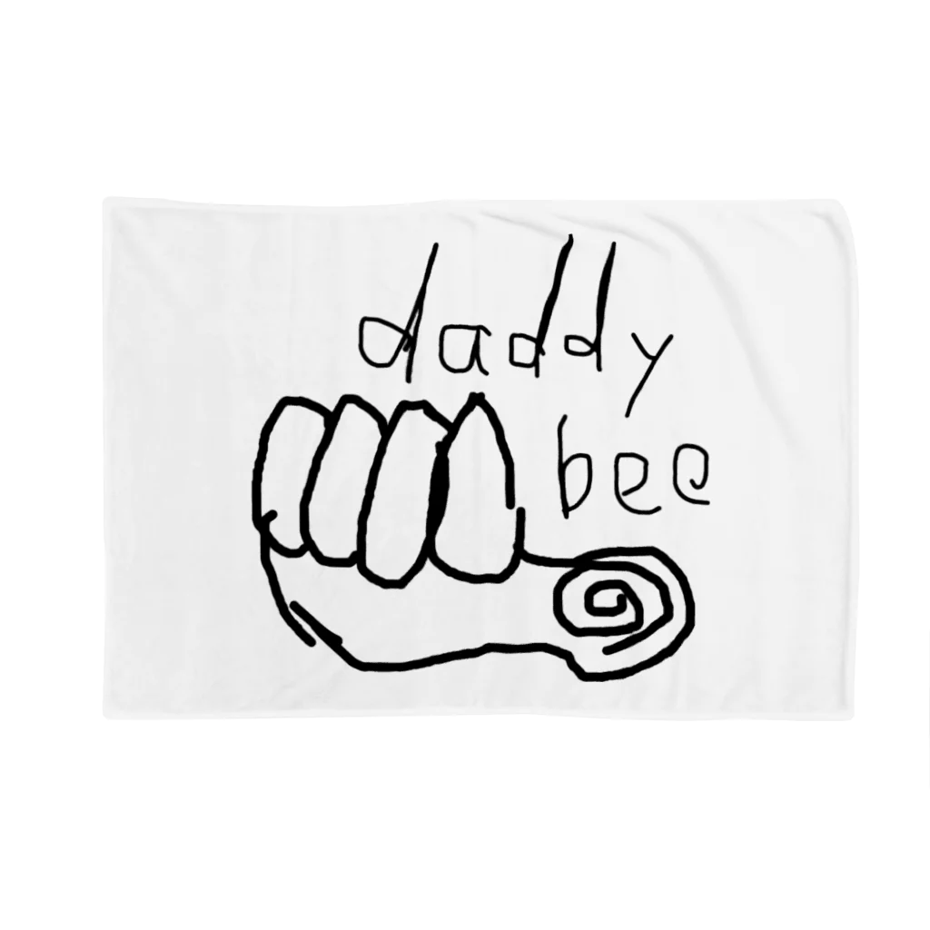 SOcialDistance chanのdaddy bee  ブランケット