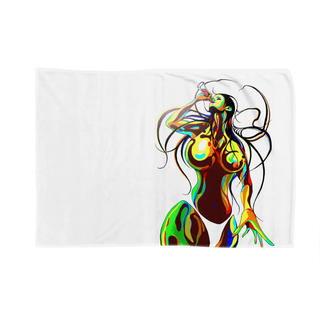 Hori shopのsummer girl Blanket