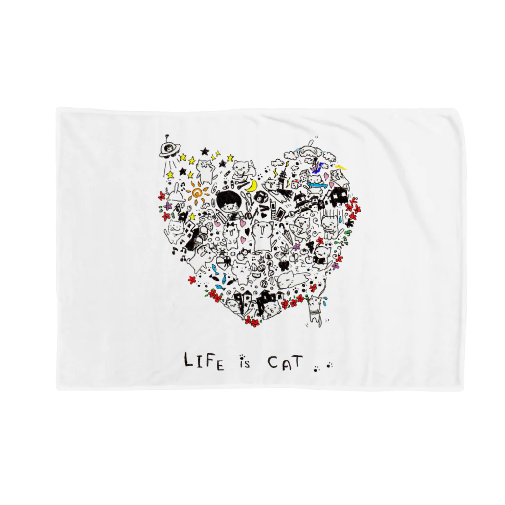 Cub*のLife is cat2 Blanket