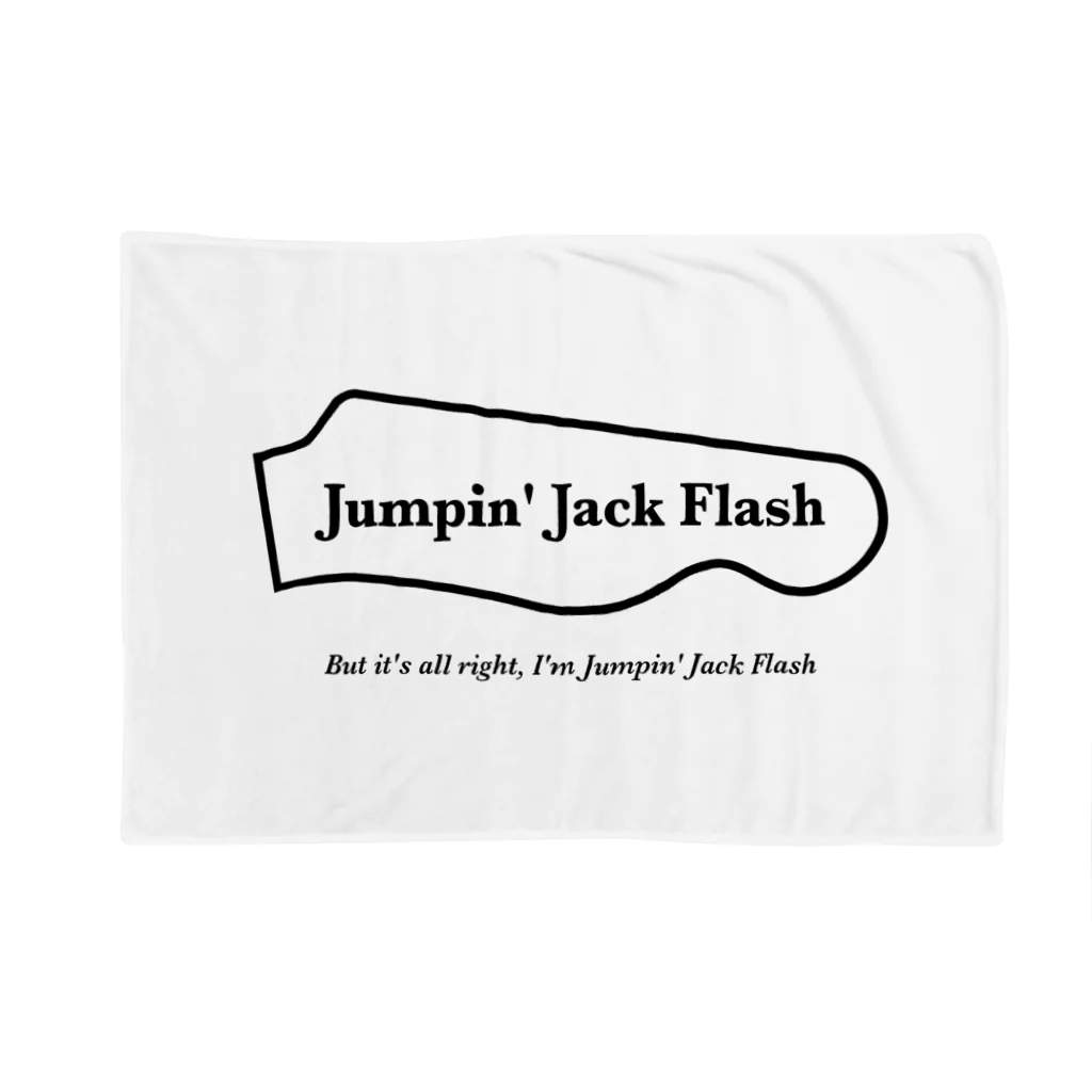 "THE SHOP" by SIX ARCHIVEのjumpin' jack flash ブランケット