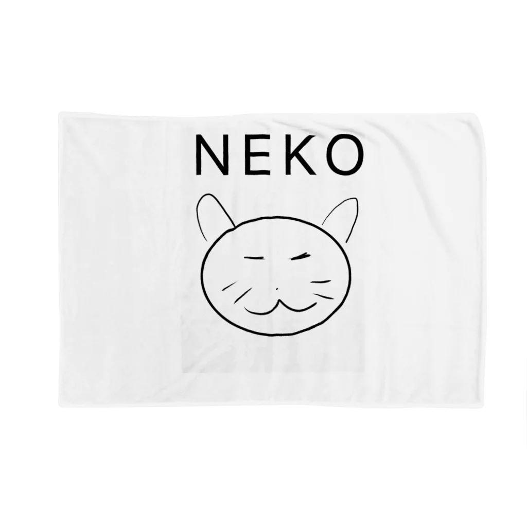 ゆるかわ動物園の猫の絵 Blanket