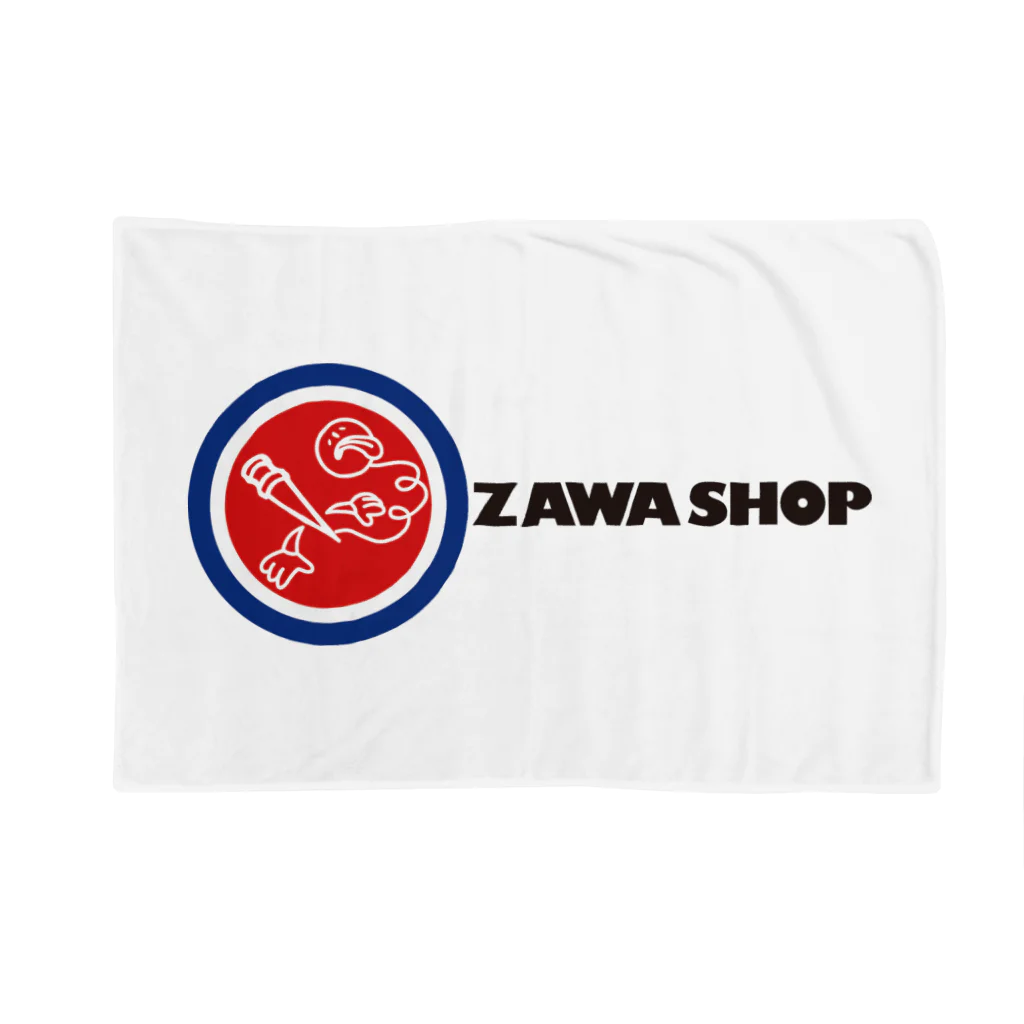 ZAWA SHOPのZAWASHOP LOGO ブランケット