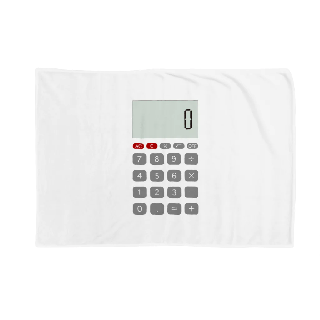 無彩色デザイン販売所のCalculator / 電卓 Blanket