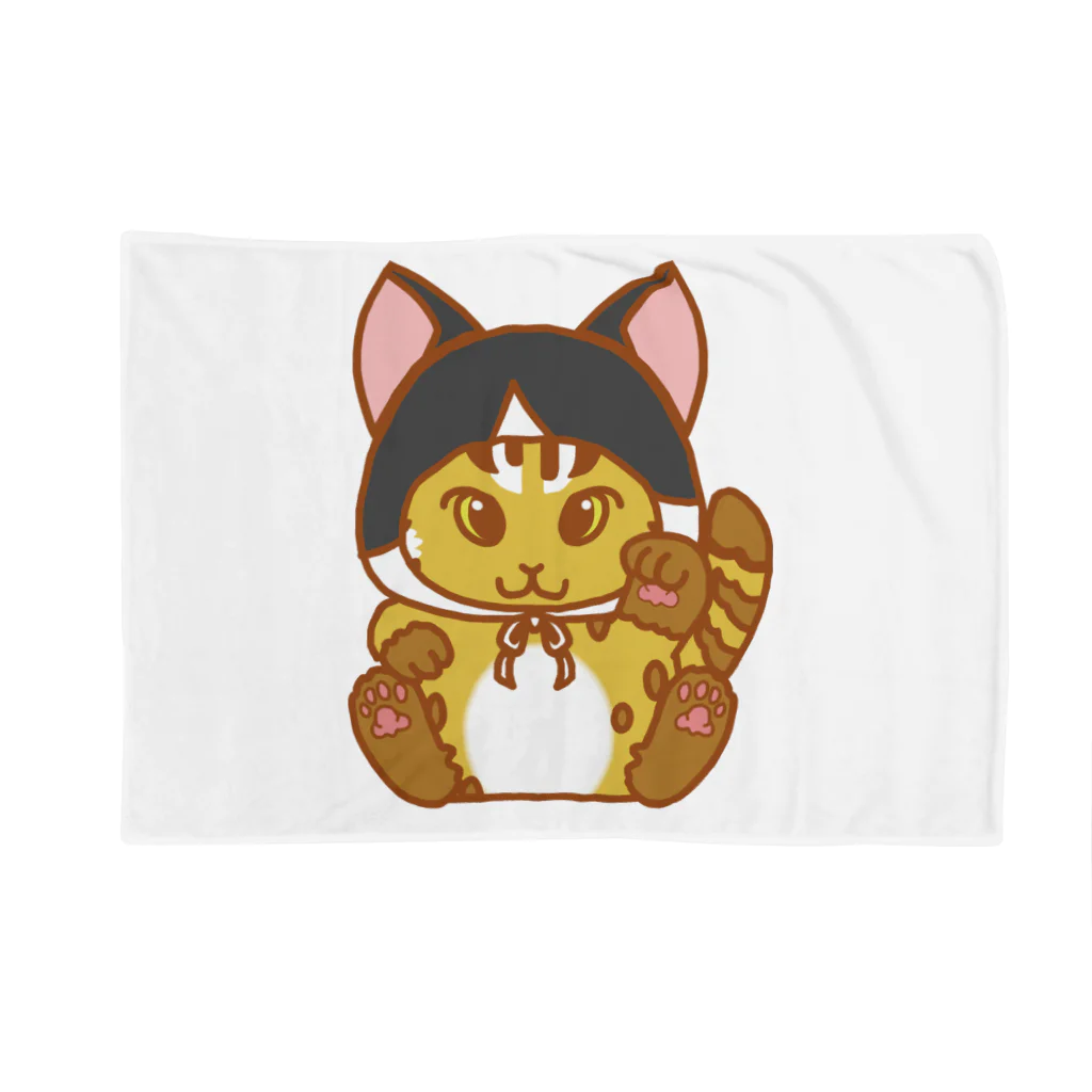 やまねこショップSUZURI支店のにごりん Blanket