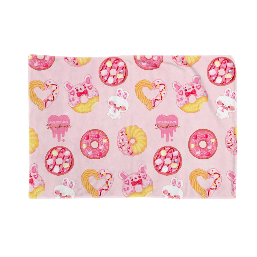 ゆかチョフのOne way love Doughnuts Blanket