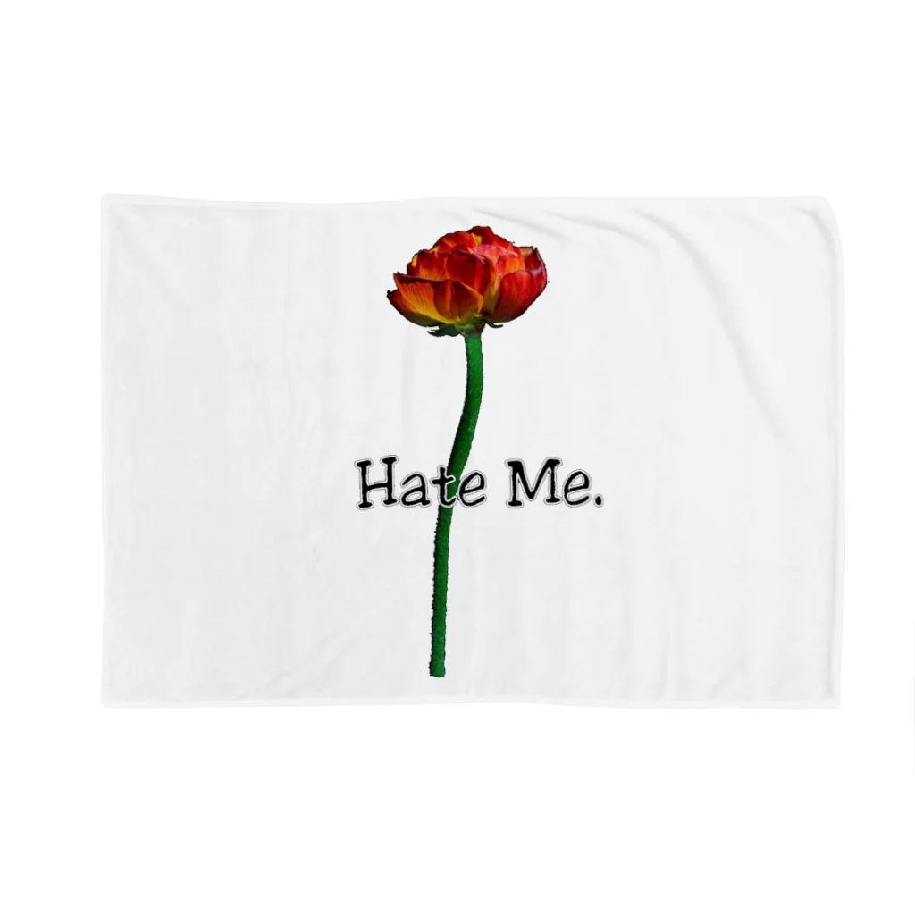 Lil'Tyler's Clothing.の「Hate Me FLOWER」 ブランケット