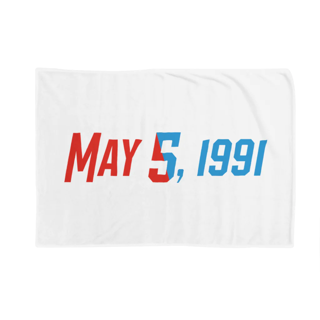 SANKAKU DESIGN STOREの1991年5月5日は彼らの記念日。 Blanket