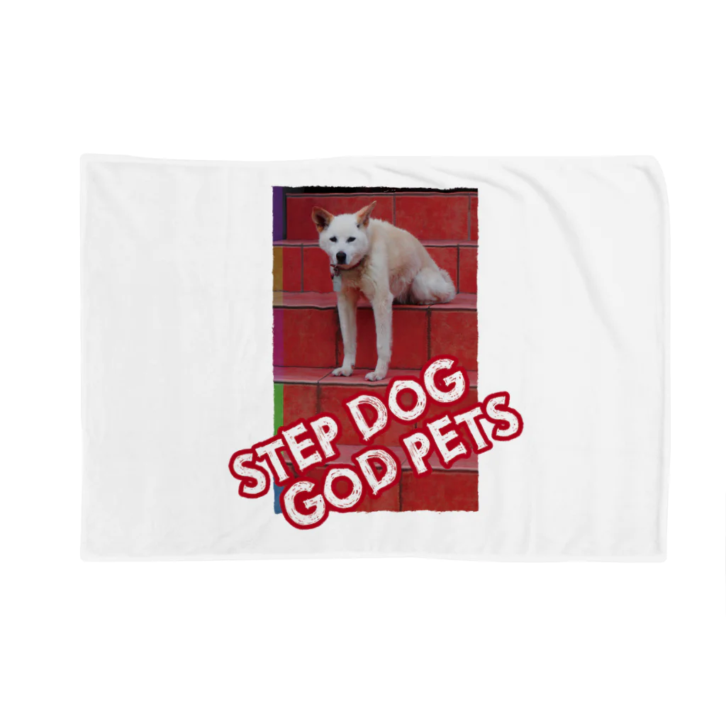 石田 汲のSTEPDOG GODPETS ブランケット