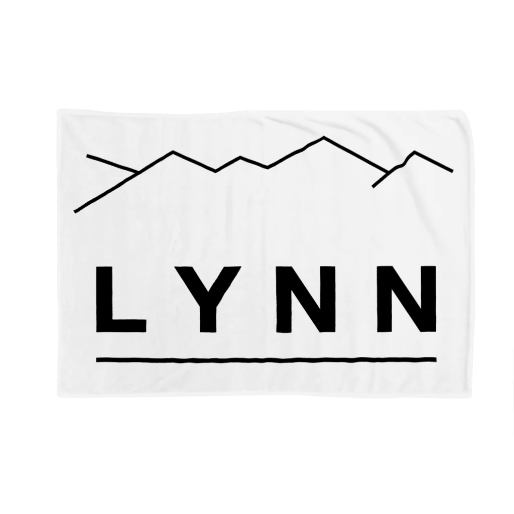 LYNN FUKUOKAのmount LYNN black Blanket