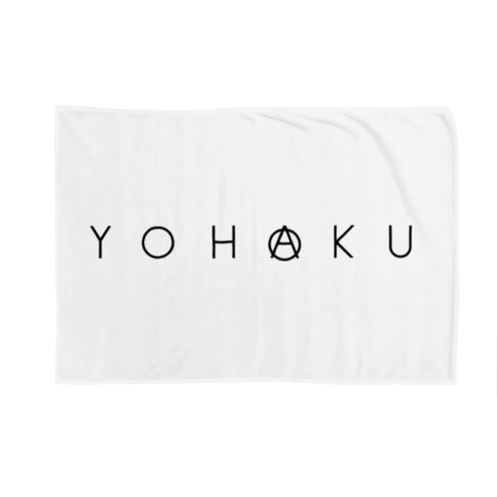 YOHAKUのYOHAKU LOGO KOMONO ブランケット