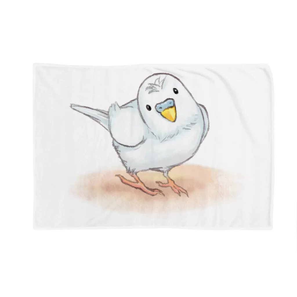 まめるりはことりのセキセイインコ　レティ【まめるりはことり】 Blanket