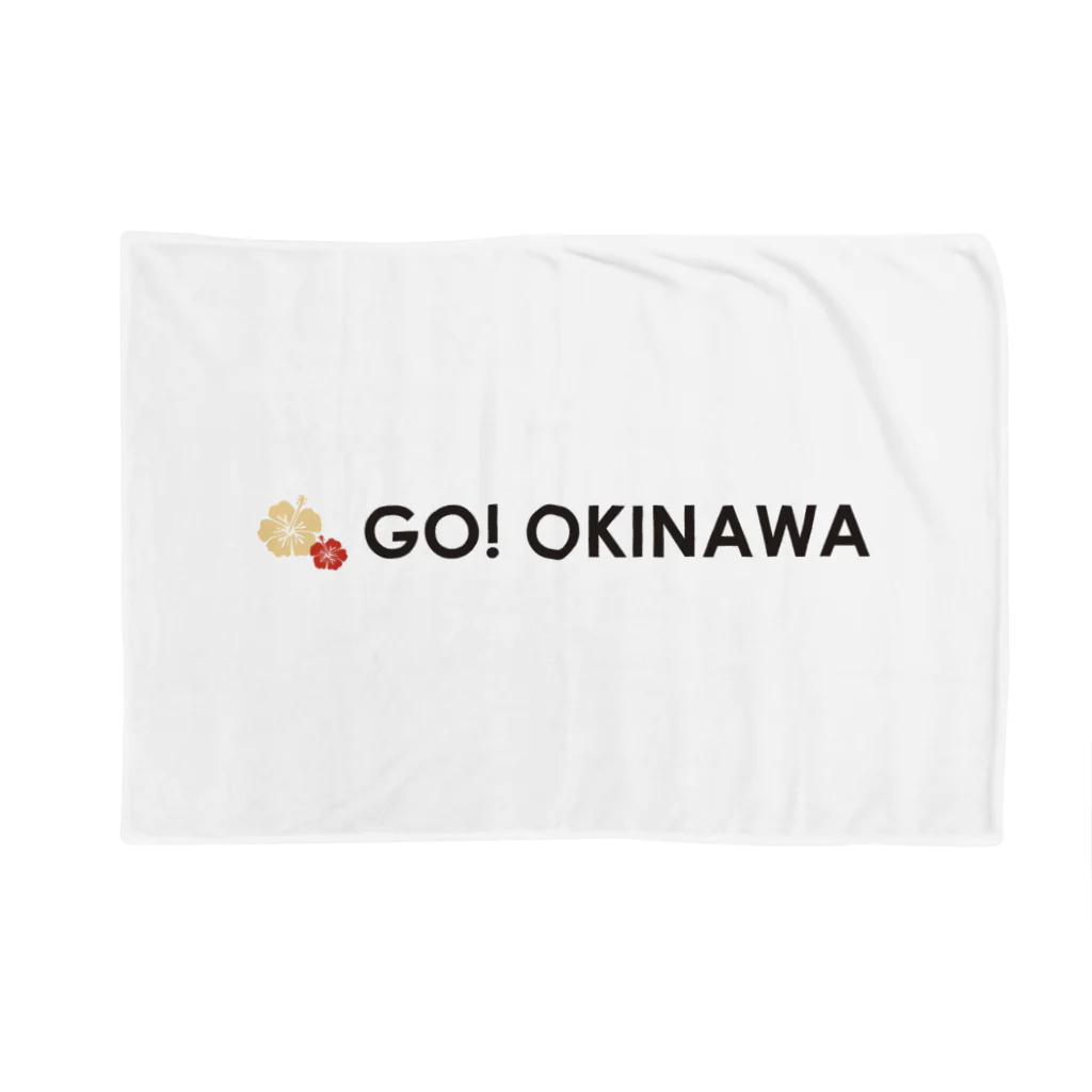 GO! OKINAWA｜沖縄のイベント＆スポットを発信中！のGO! OKINAWA オフィシャルロゴグッズ ブランケット