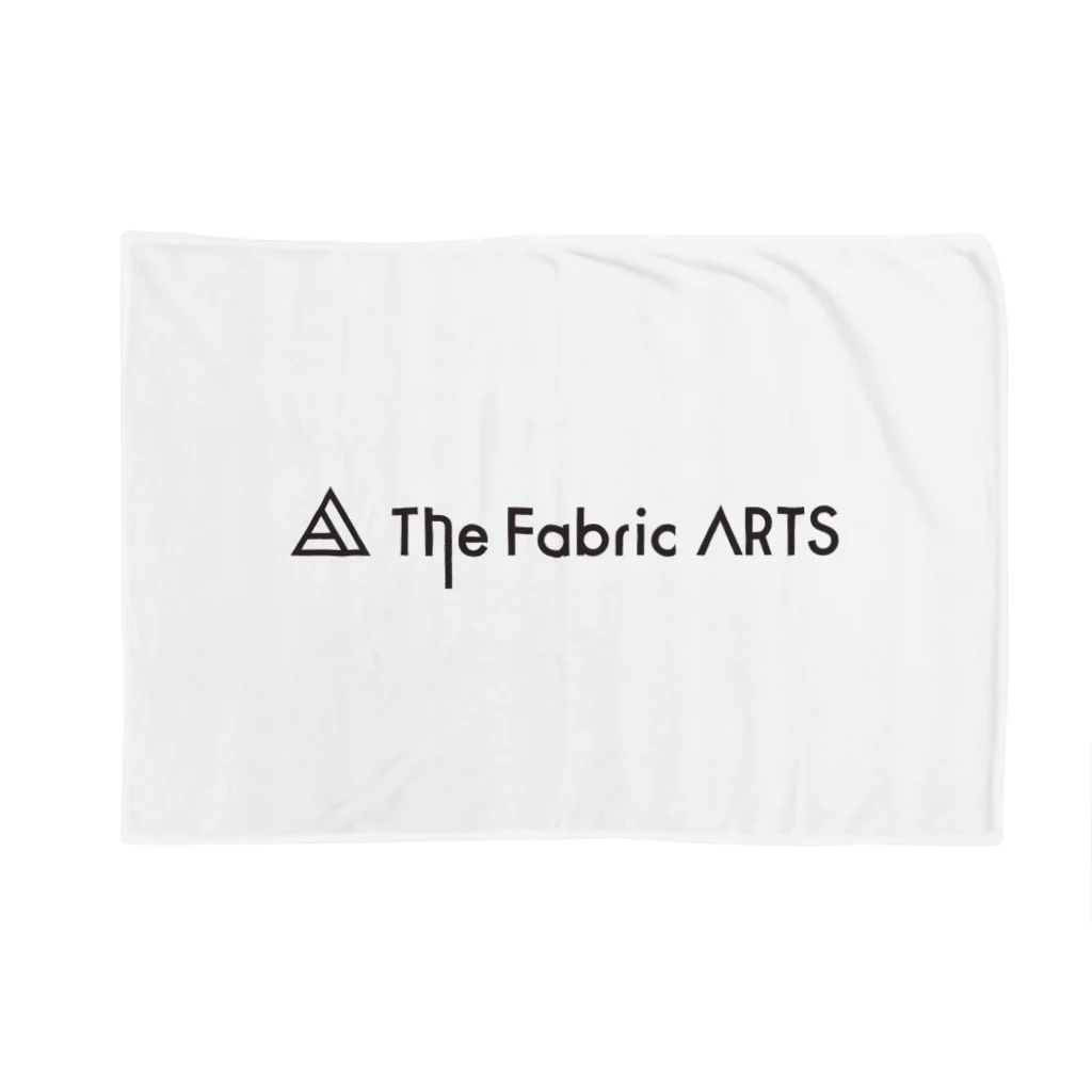 TheFabricARTSのTheFabricARTSロゴ黒 ブランケット