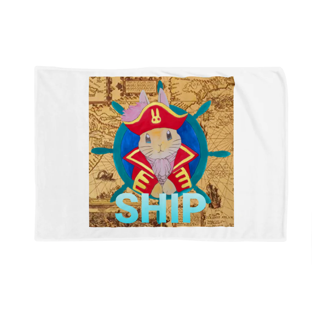 龍神MAKO工房の海賊SHIP🐰 Blanket