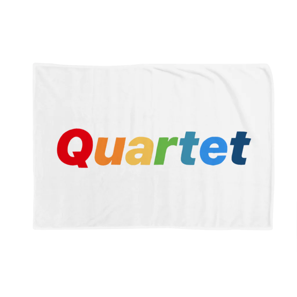 quartetのQuartet be ture Logo ブランケット