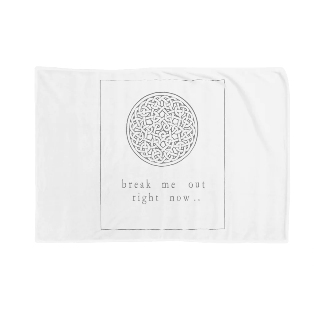 MKO DESIGNのbreak me out Blanket