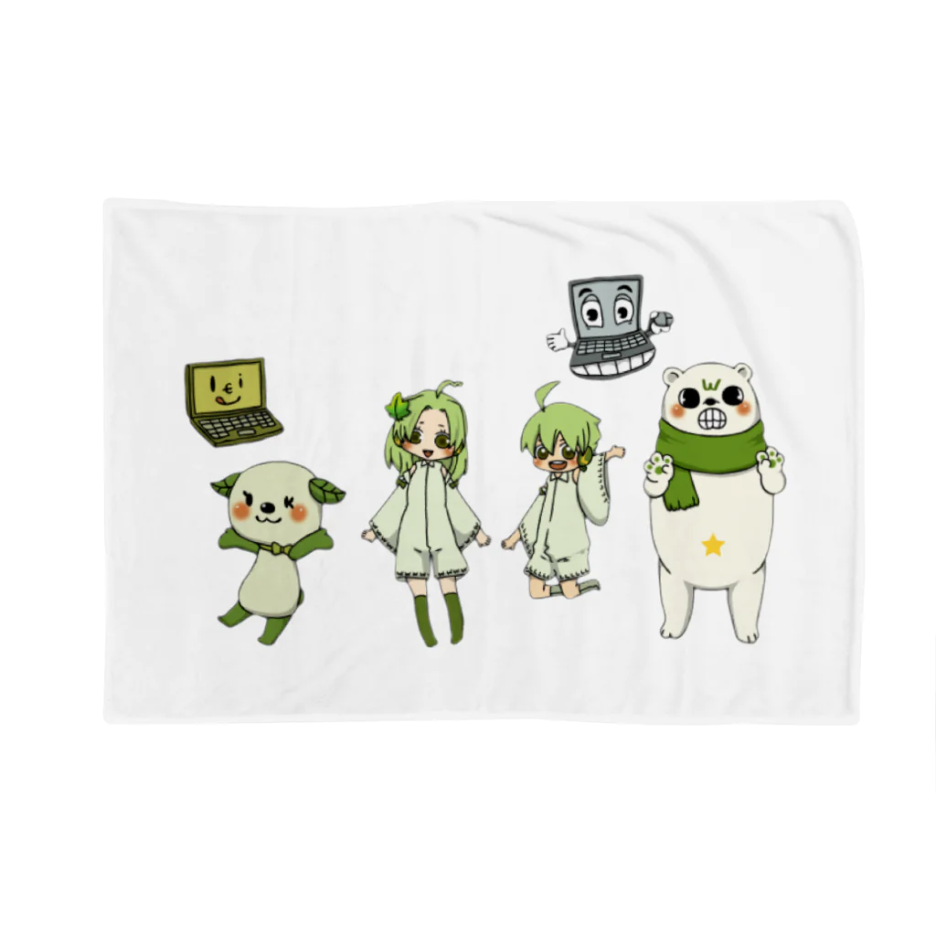 WORK　LIFEのキャラクター集合 Blanket