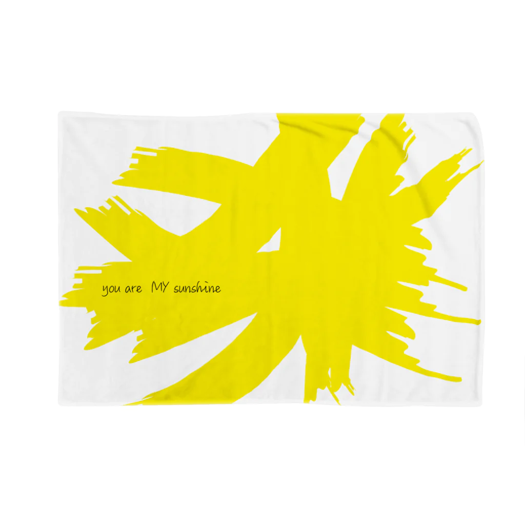 MON`s Collectionのyou are MY sunshine 담요