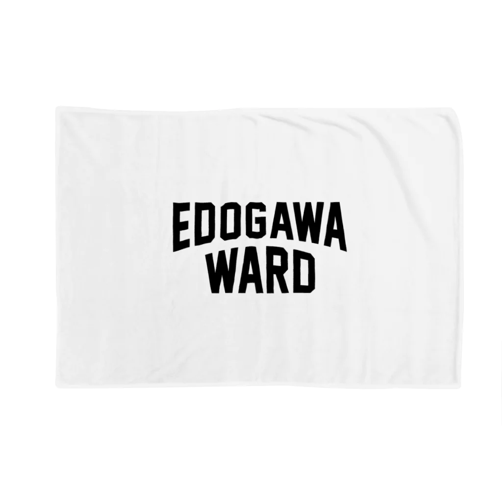 JIMOTO Wear Local Japanの 江戸川区 EDOGAWA WARD ブランケット