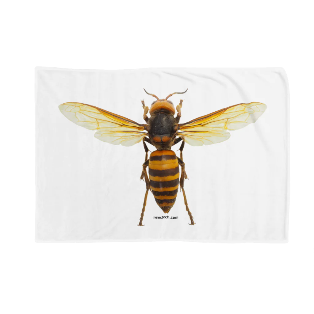 insectech.comのオオスズメバチ女王 Blanket