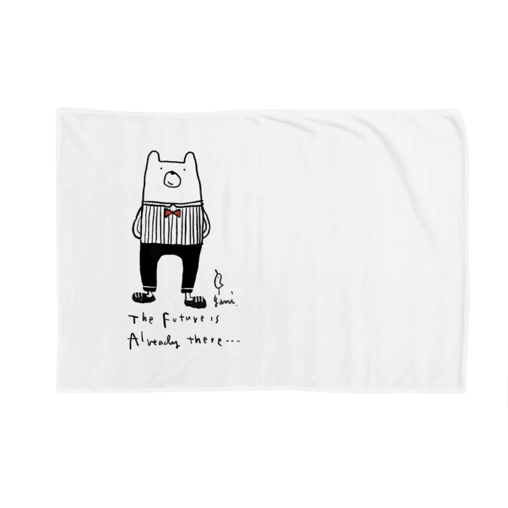 らくがき屋gamiのクマさん Blanket