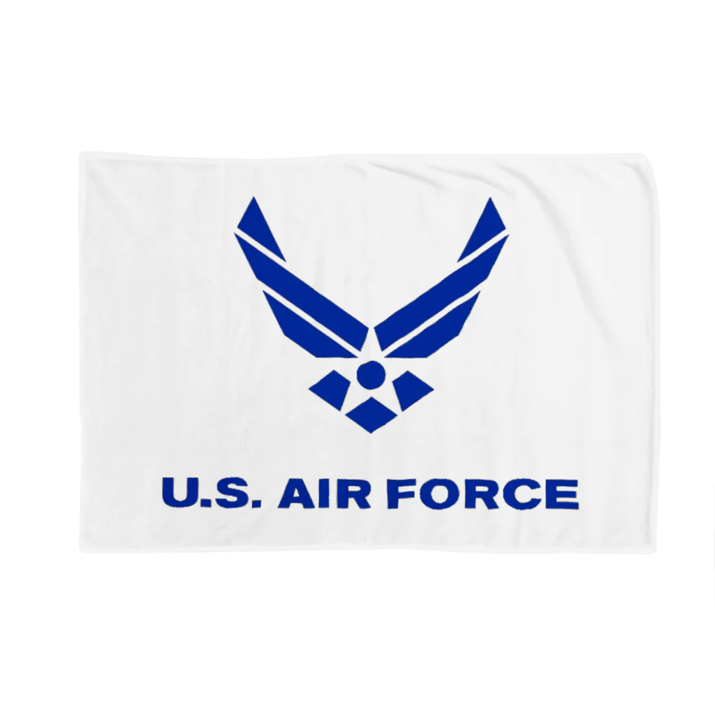 rikunosukeshopのU.S.A.F ロゴ　アイテム Blanket