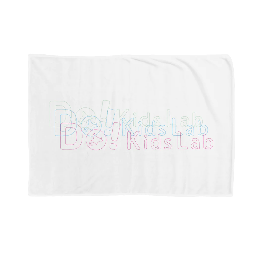 Do! Kids LabのDo! Kids Lab公式　キッズプログラマー　パステル系ロゴ Blanket