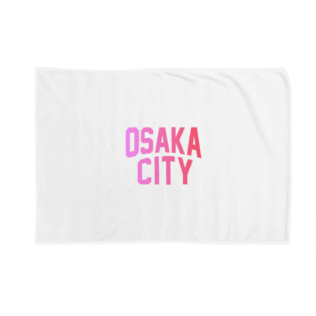 JIMOTOE Wear Local Japanの大阪市 OSAKA CITY Blanket