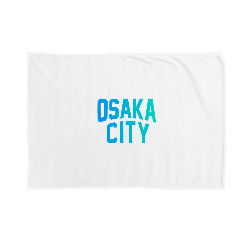 JIMOTOE Wear Local Japanの大阪市 OSAKA CITY Blanket