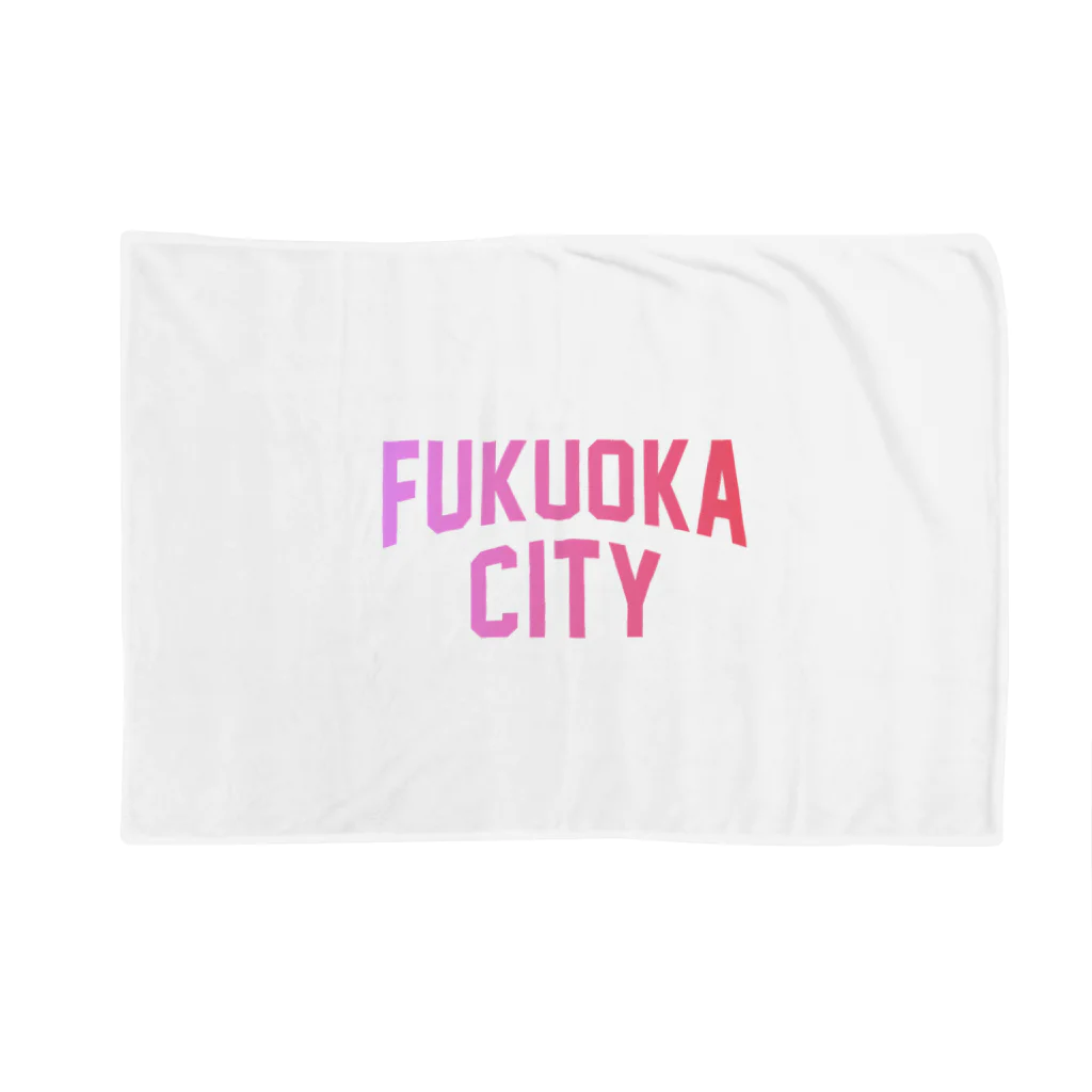 JIMOTOE Wear Local Japanの福岡市 FUKUOKA CITY Blanket