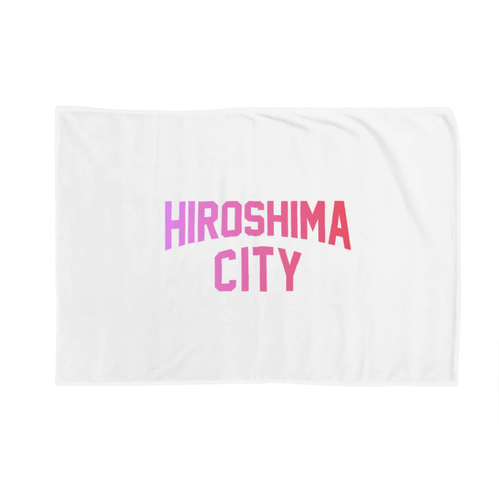 JIMOTO Wear Local Japanの広島市 HIROSHIMA CITY ブランケット