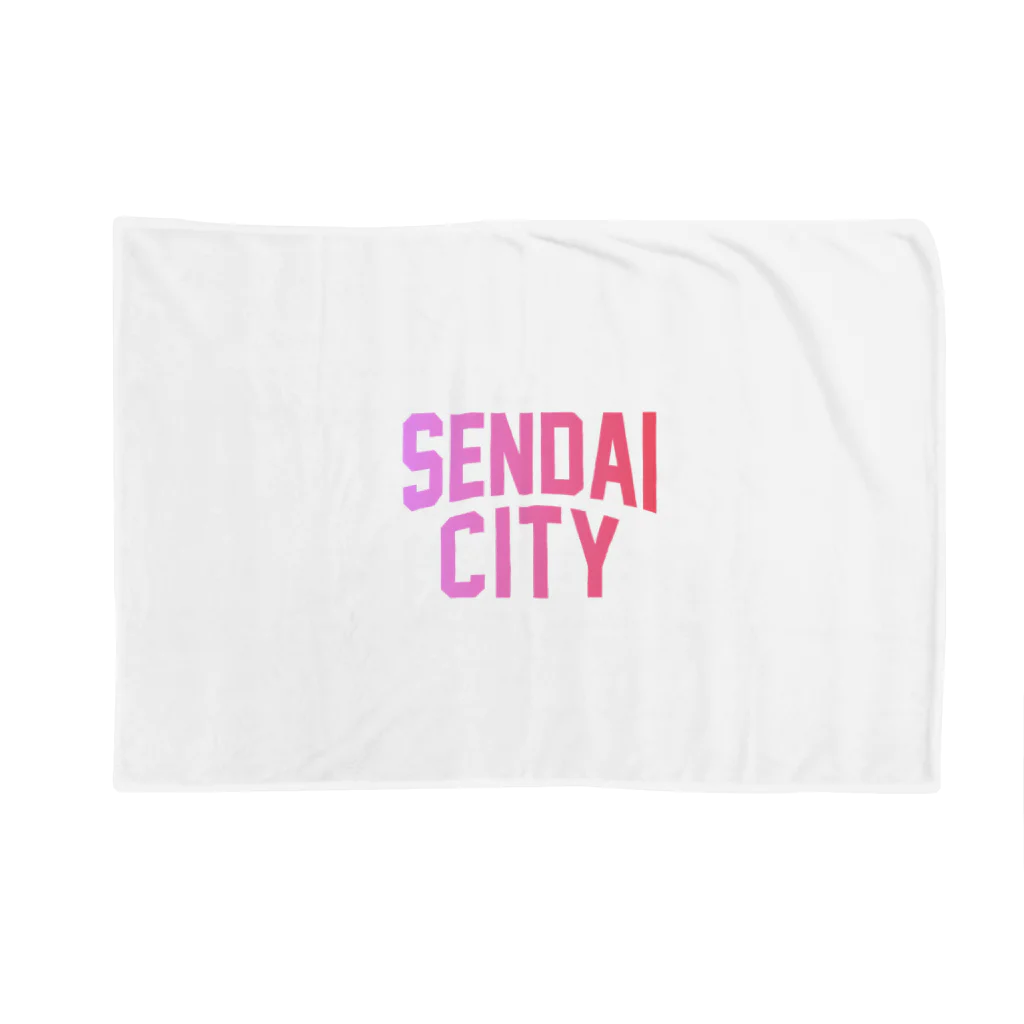 JIMOTOE Wear Local Japanの仙台市 SENDAI CITY ブランケット