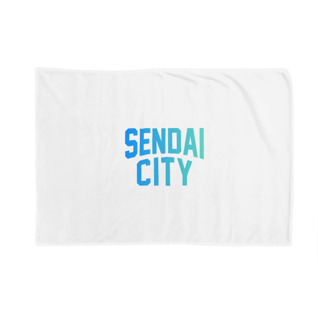 JIMOTO Wear Local Japanの仙台市 SENDAI CITY ブランケット