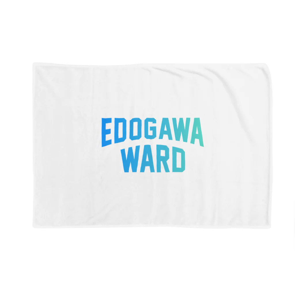 JIMOTO Wear Local Japanの 江戸川区 EDOGAWA WARD Blanket