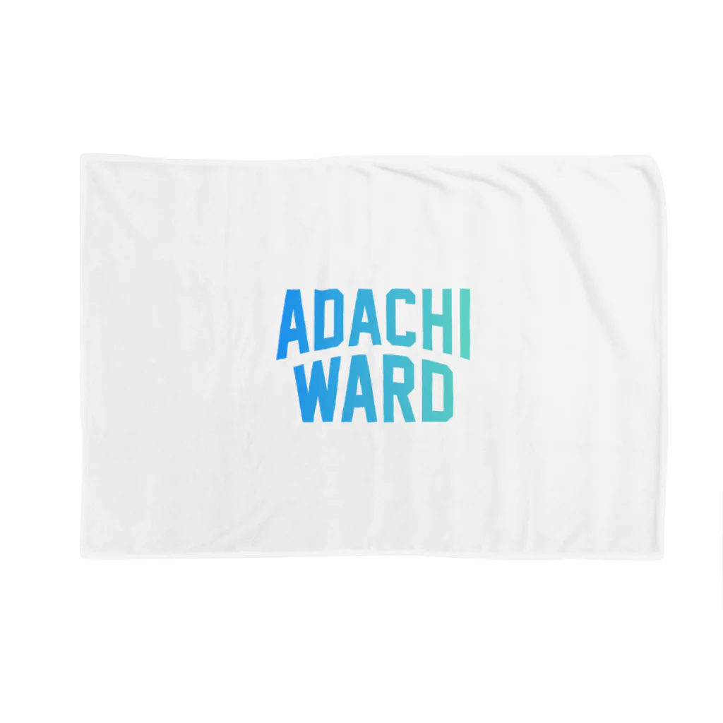 JIMOTO Wear Local Japanの足立区 ADACHI WARD ブランケット