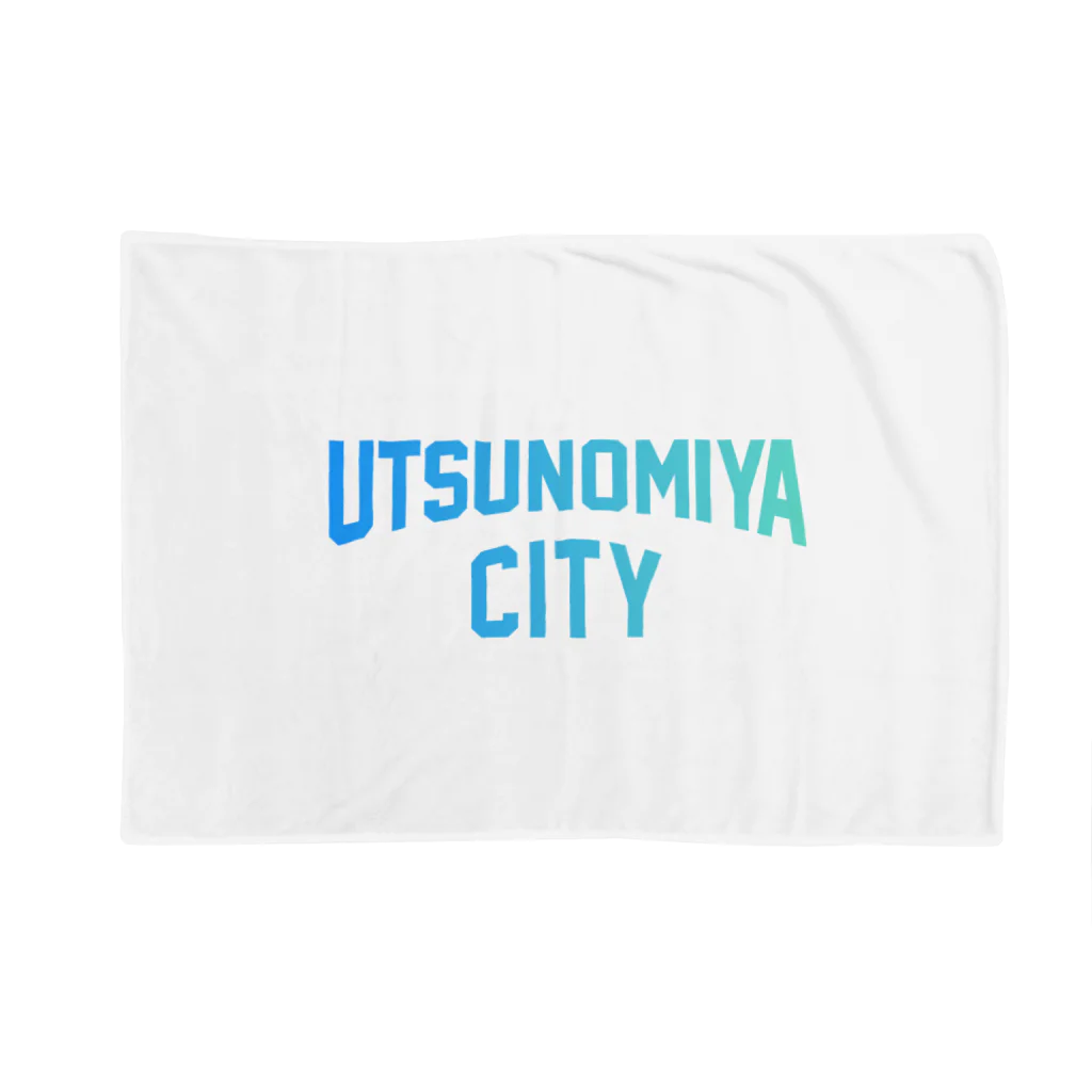 JIMOTO Wear Local Japanの宇都宮市 UTSUNOMIYA CITY ブランケット