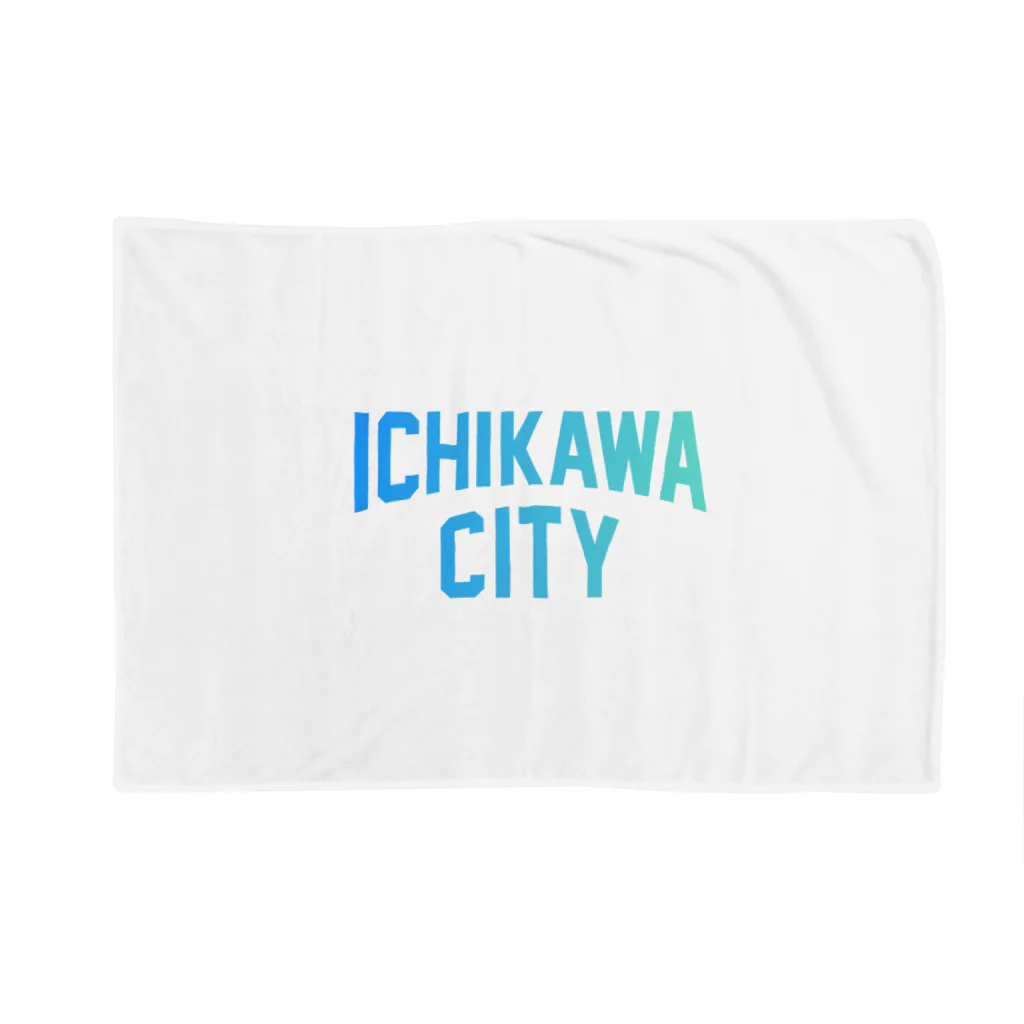 JIMOTO Wear Local Japanの市川市 ICHIKAWA CITY ブランケット