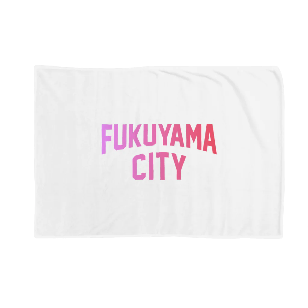 JIMOTOE Wear Local Japanの福山市 FUKUYAMA CITY ブランケット