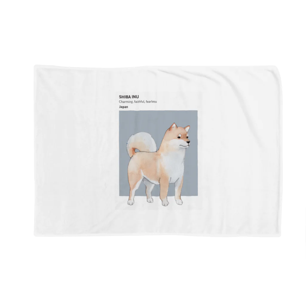 東京奮起させるの柴犬 ID Blanket